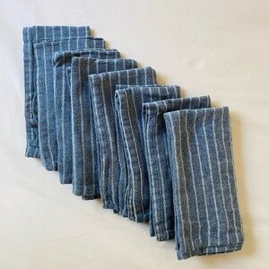 8 Coyuchi Organic Napkins EUC